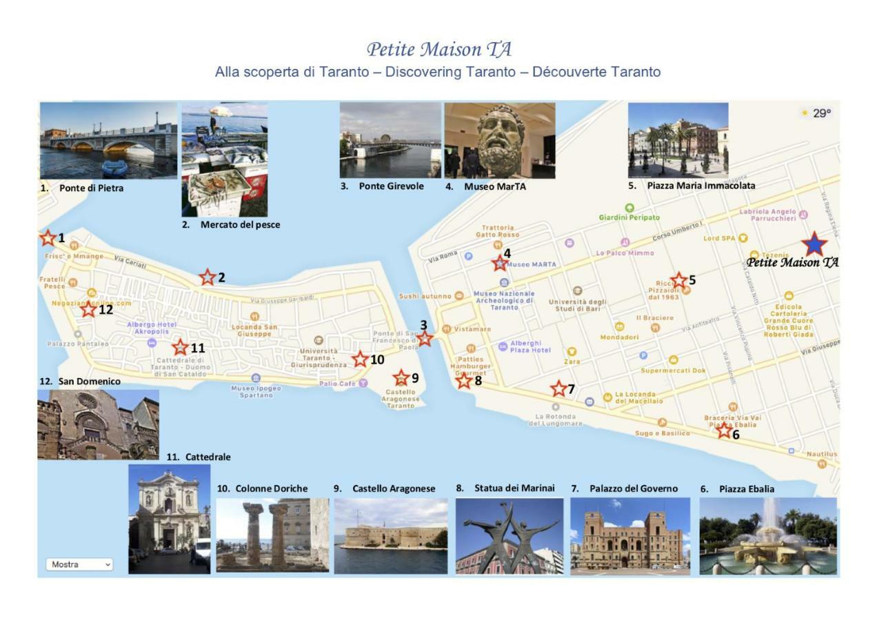 Petite Maison Ta Taranto Ngoại thất bức ảnh